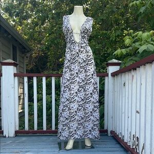 SRP $198 Pleated Maxi Dress in Natural